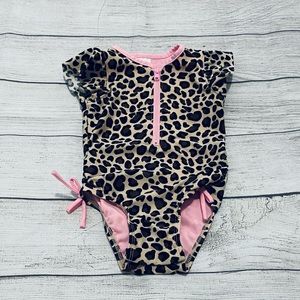 Toddler Girl Cheetah Print Swimsuit